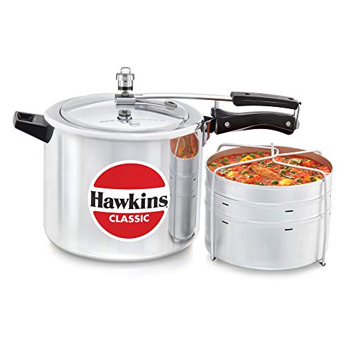 HawkinsClassic Pressure Cooker with Pots, Inner Lid Cooker with Separator Set