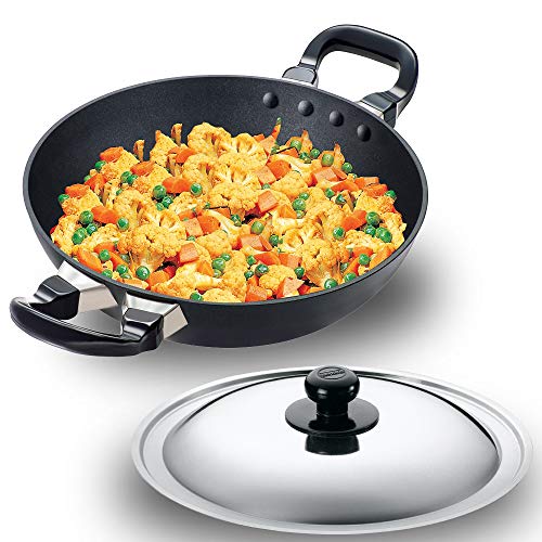 Hawkins Futura Non-Stick Deep-Fry Pan (Kadhai)