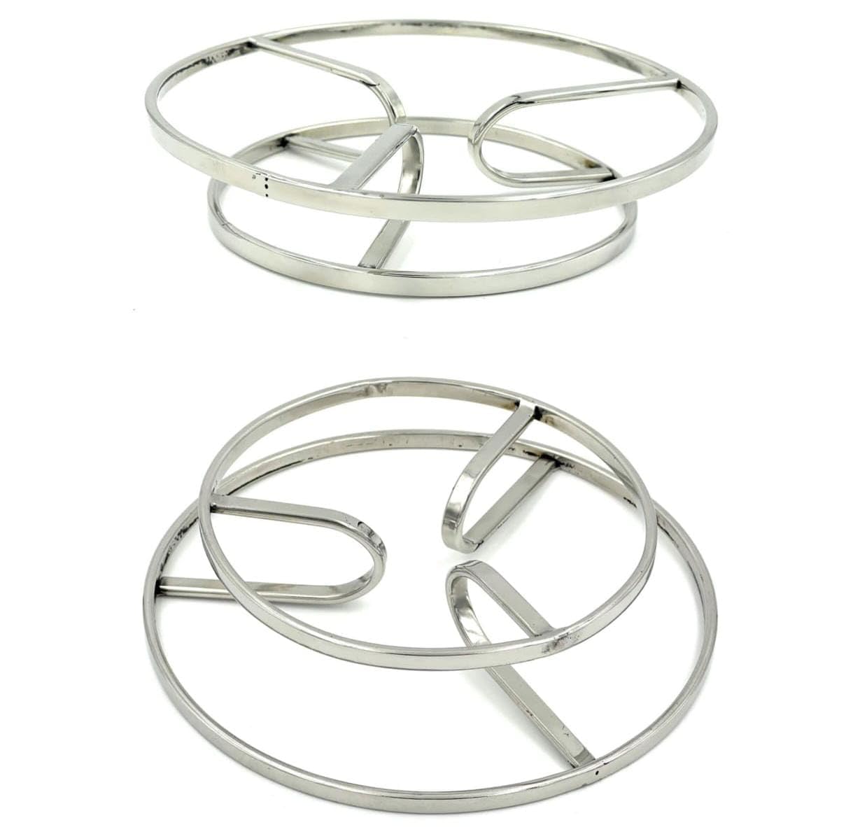 Bhanu Priya - Stainless Steel Two-Sided Table Ring for Versatile Use