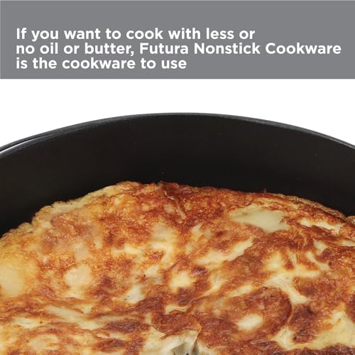 Hawkins Futura 16 cm Frying Pan, Non Stick Fry Pan, Induction Omelette Pan, Small Frying Pan, Black (INF16)