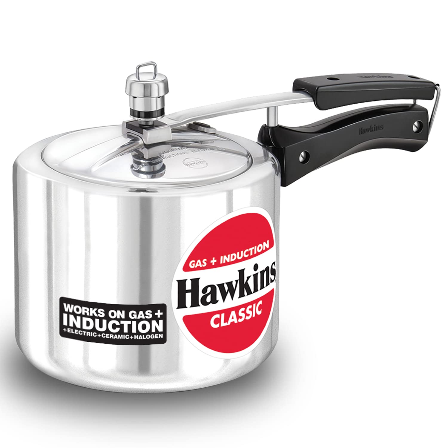 Hawkins Aluminium Litre Classic Pressure Cooker,Induction Inner