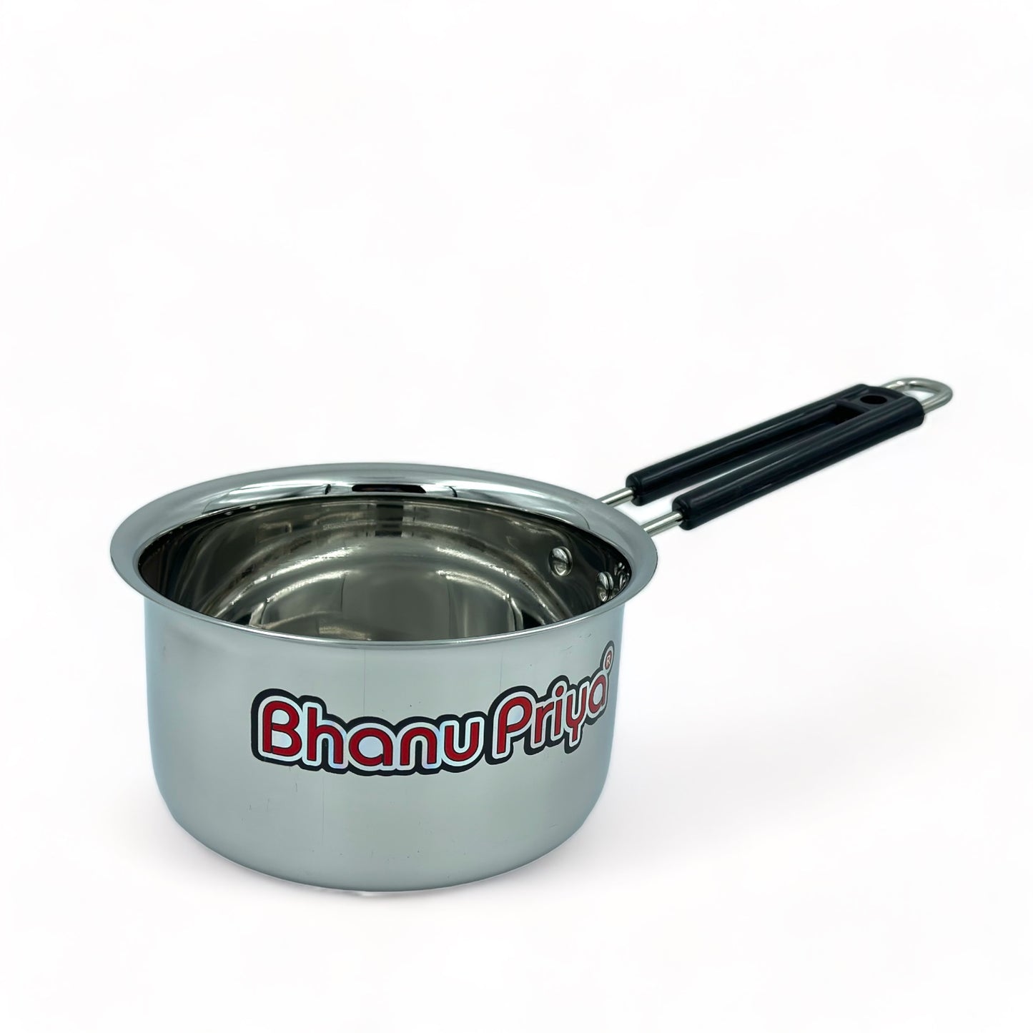 Bhanu Priya - Versatile Stainless Steel Sauce Pan, Stove & Induction Friendly, 1 Piece (1L/1.5L/2.25L)
