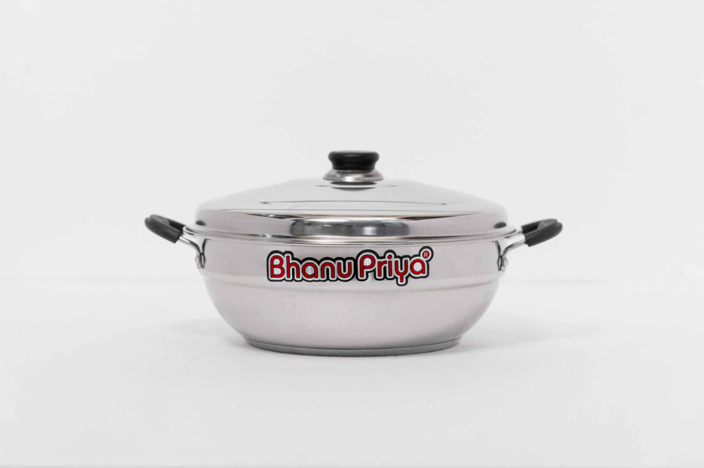 Bhanu Priya All-in-One Stainless Steel Idli Cooker Multi Kadai Steamer with Induction Bottom, Big Size with 6 Plates (2 Idli,1 mini Idli, 2 Dhokla, 1 Patra)