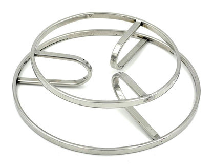 Bhanu Priya - Stainless Steel Two-Sided Table Ring for Versatile Use