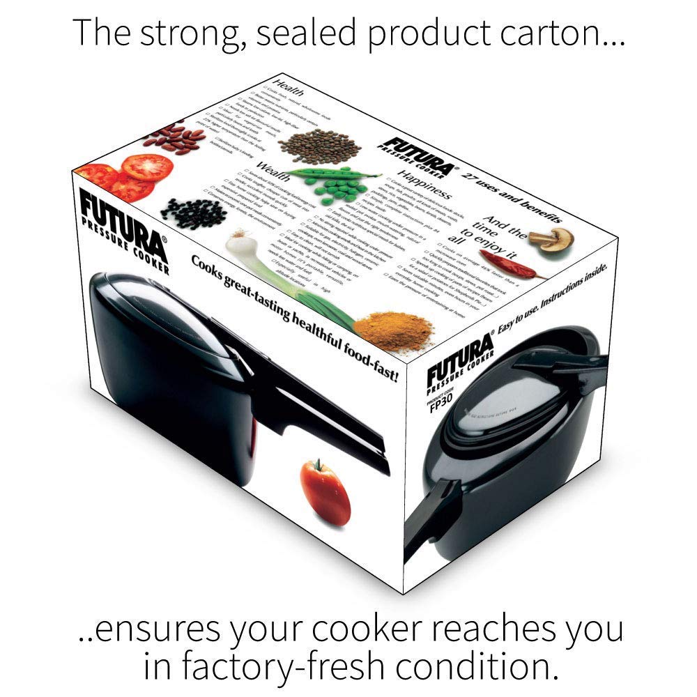Hawkins Futura Litre Pressure Cooker, Hard Anodised Inner Lid Pressure Cooker