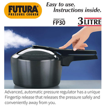 Hawkins Futura Litre Pressure Cooker, Hard Anodised Inner Lid Pressure Cooker